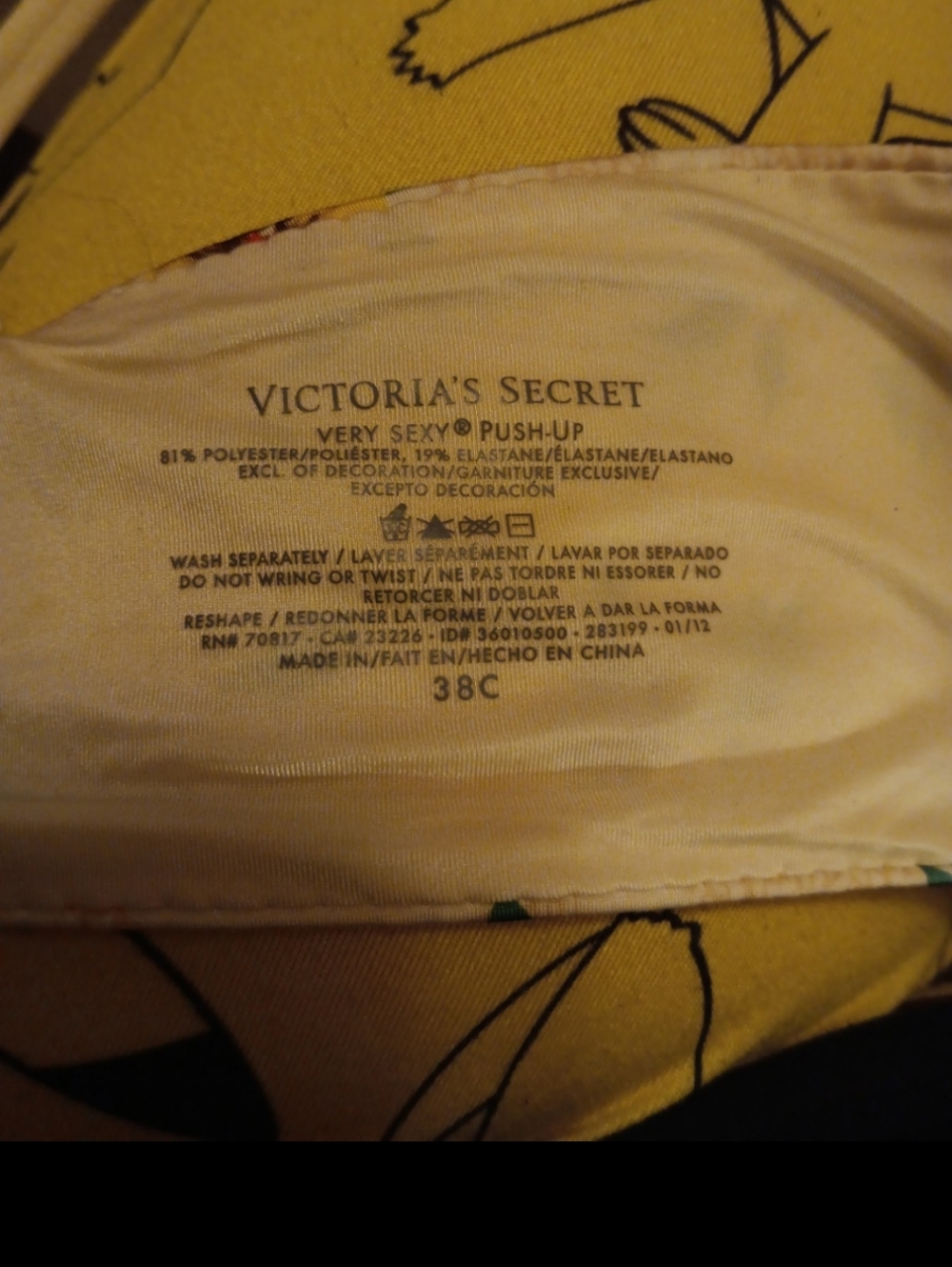 Victoria's secret very sexy push up 38c bra - Picture 4 of 7